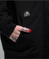 Lurking Class by Sketchy Tank Unchained Bodybag Black Zip Hoodie