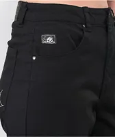 Lurking Class by Sketchy Tank Web Black Wide Leg Denim Jeans