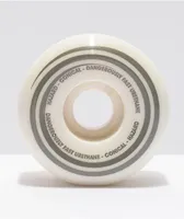 Madness Radioactive Conical 54mm 101a Black & Yellow Skateboard Wheels