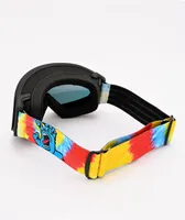 Madson x Santa Cruz Cylindro Screaming Hand Tie Dye Snowboard Goggles