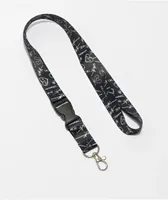Melodie Lovers Black Lanyard
