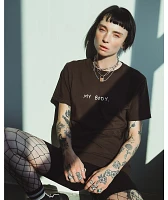 Melodie My Body Dark Brown T-Shirt