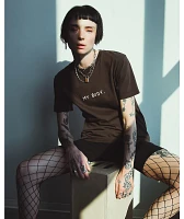 Melodie My Body Dark Brown T-Shirt