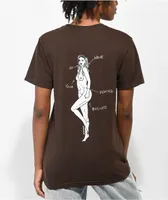 Melodie My Body Dark Brown T-Shirt