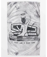 Melodie Nap Grey Tie Dye Banner