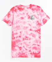 Melodie Over Moon Pink Tie Dye T-Shirt