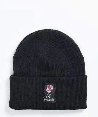 Melodie Perfection Black Beanie