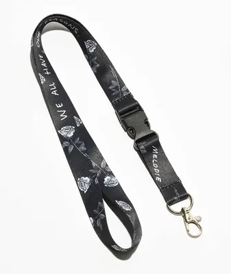 Melodie Reasons Black Lanyard