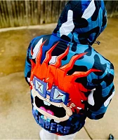 Members Only x Nickelodeon Chuckie Blue Puffer Jacket