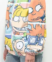 Members Only x Nickelodeon Rugrats FZ Blue & Green Windbreaker Jacket