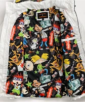 Members Only x Nickelodeon White Puffer Jacket