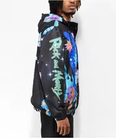 Members Only x Rick & Morty Black Windbreaker Jacket