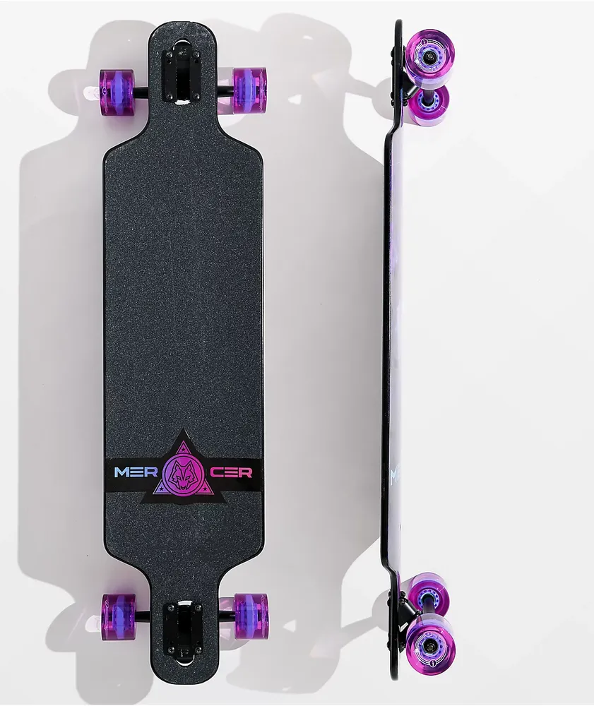 Mercer Mystic Wolf 2.0 40" Drop Through Longboard Complete
