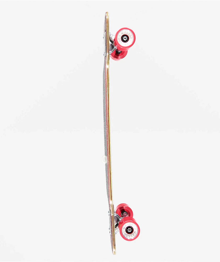 Mercer Strike To Ignite 35" Drop Through Longboard Complete