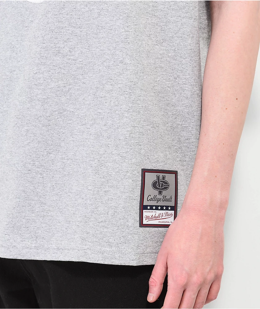 Mitchell & Ness LSU Vintage Grey T-Shirt