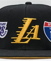 Mitchell & Ness x LA Lakers Champ Patch Snapback Hat