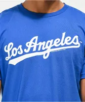 Mitchell & Ness x MLB LA Dodgers Blue T-Shirt