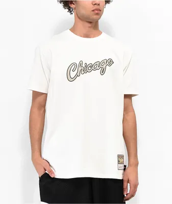 Mitchell & Ness x NBA Bulls Cream T-Shirt