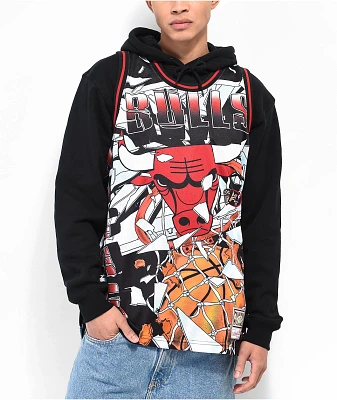 Mitchell & Ness x NBA Chicago Bulls Energy Black Basketball Jersey