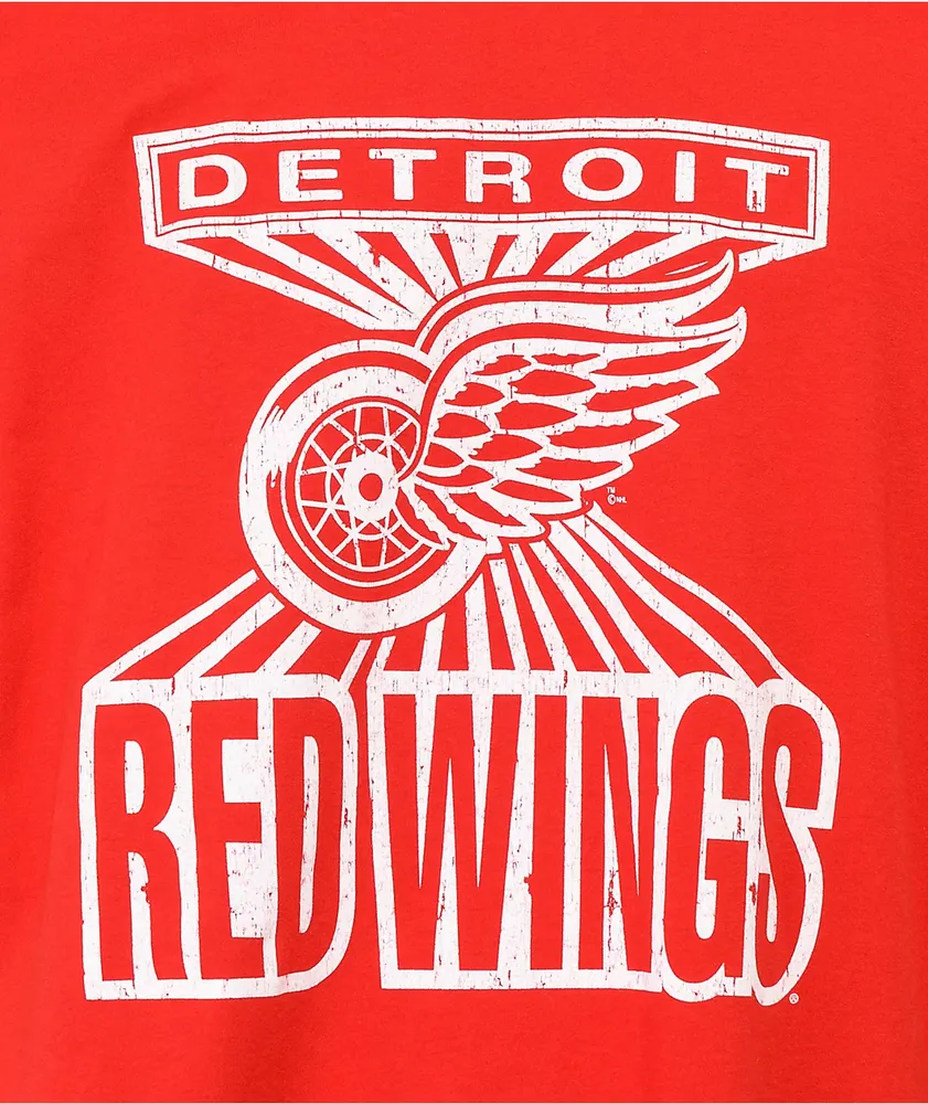 Mitchell & Ness x NHL Detroit Red Wings Red T-Shirt