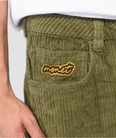 Monet Push Olive Corduroy Skate Pants