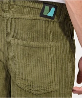 Monet Push Olive Corduroy Skate Pants