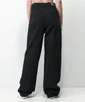 Monet Sammi Black Wide Leg Skate Jeans