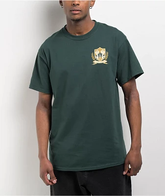 Monet Skateboards Crest Green T-Shirt