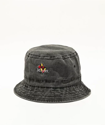 Monet Skateboards Mist Black Bucket Hat