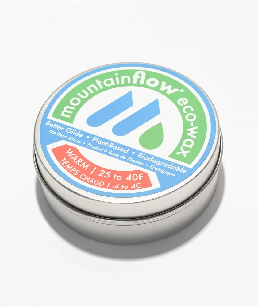 Mountainflow Eco-Wax Quick Warm Snowboard Wax