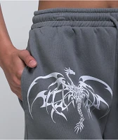 NGOrder Hardcore For Life Grey Sweat Shorts