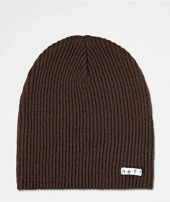 Neff Daily Dark Brown Beanie