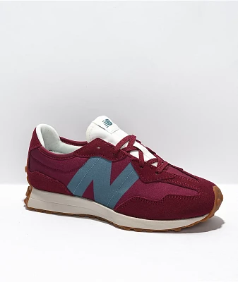 New Balance Lifestyle 327 Maroon & White Shoes