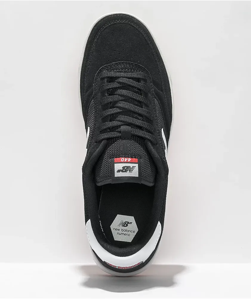 New Balance Numeric 440 Black & White Skate Shoes