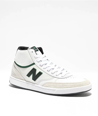 New Balance Numeric 440 White & Black High Top Skate Shoes