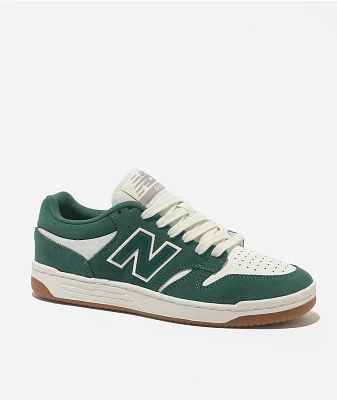 New Balance Numeric 480 Vintage Teal & White Skate Shoes