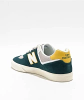 New Balance Numeric 574 Spruce & White Skate Shoes