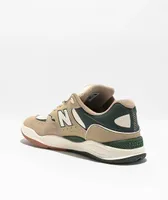 New Balance Numeric Tiago 1010 Tan & Green Skate Shoes