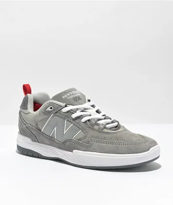 New Balance Numeric Tiago Lemos 808 Grey & White Skate Shoes