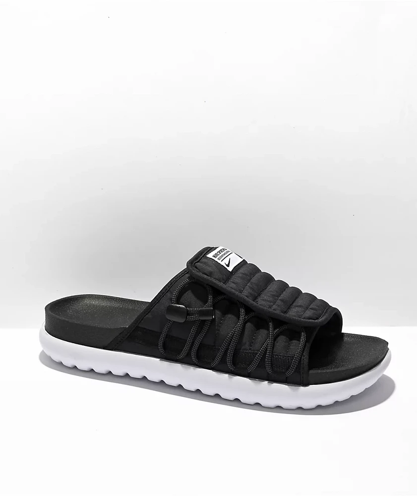 Nike Asuna 2 Black & Grey Slide Sandals