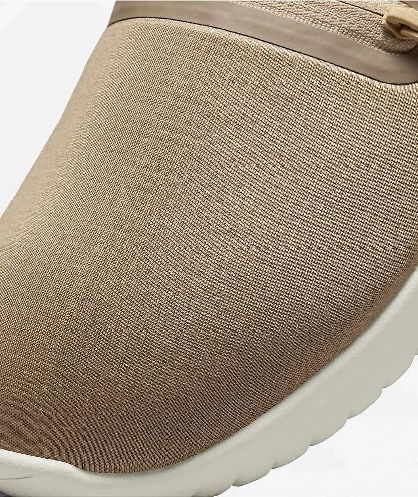 Nike Burrow Khaki & Moon Fossil Slippers