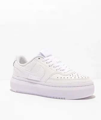 Nike Court Vision Alta White Shoes