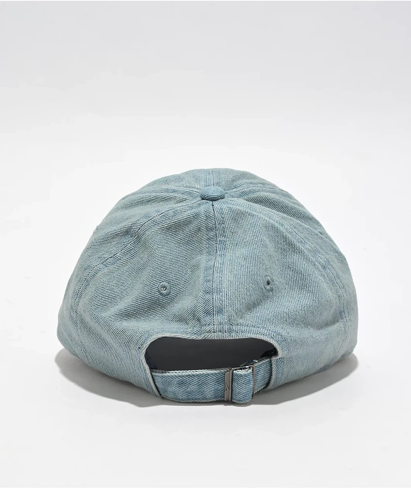 Nike Dad Unstructured Blue Denim Strapback Hat