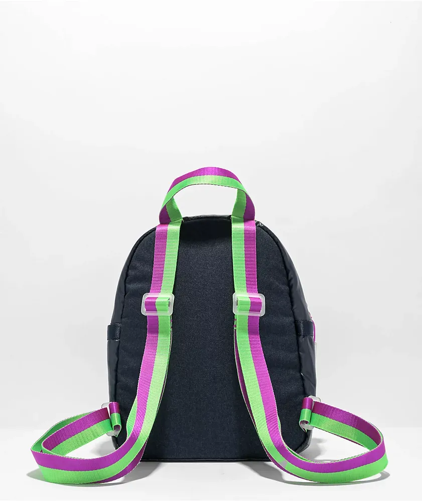 Nike Futura Obsidian & Green Mini Backpack