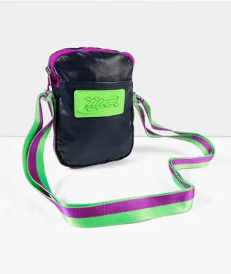 Nike Heritage Fest Obsidian & Green Crossbody Bag