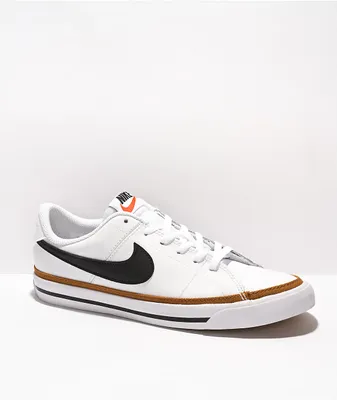 Nike Kids' Court Legacy White & Black Shoes