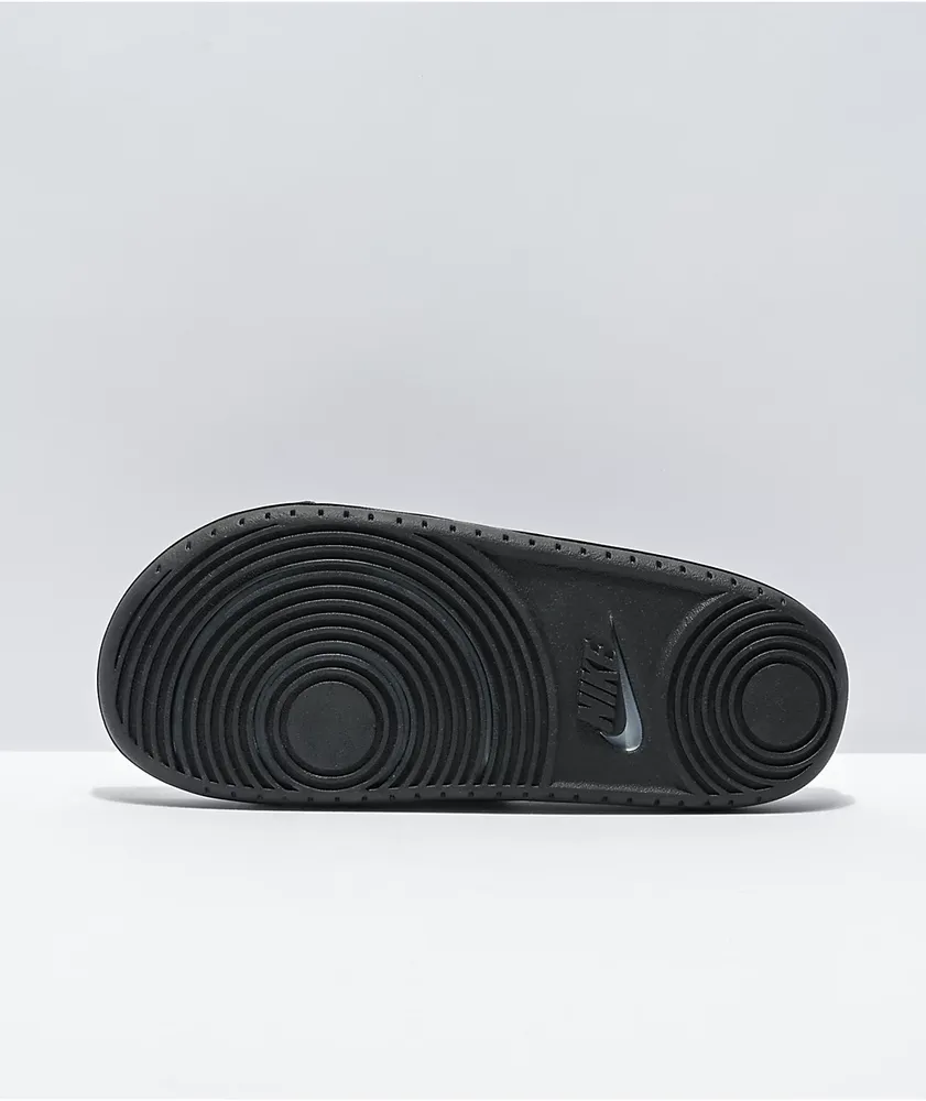 Nike Offcourt Grey & Black Slide Sandals