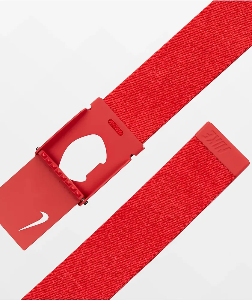 Nike Outsole Red Stretch Web Belt