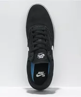 Nike SB Chron 2 Black & White Skate Shoes