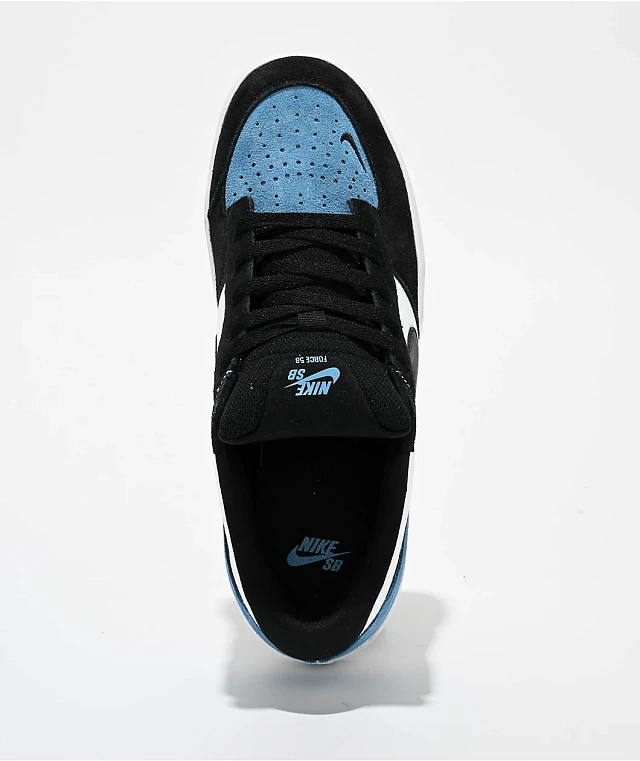 Sneaker Nike Sb Dunk Low Zumiez Nike SB Force 58 Dutch Blue, Black